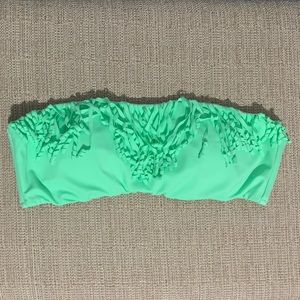 Victoria’s Secret Strapless Bikini Top with Fringe